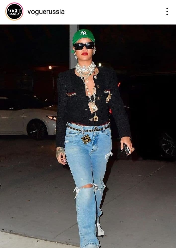 Может себе позволить: самая богатая певица в мире Рианна ходит в супермаркет в Chanel и Gucci